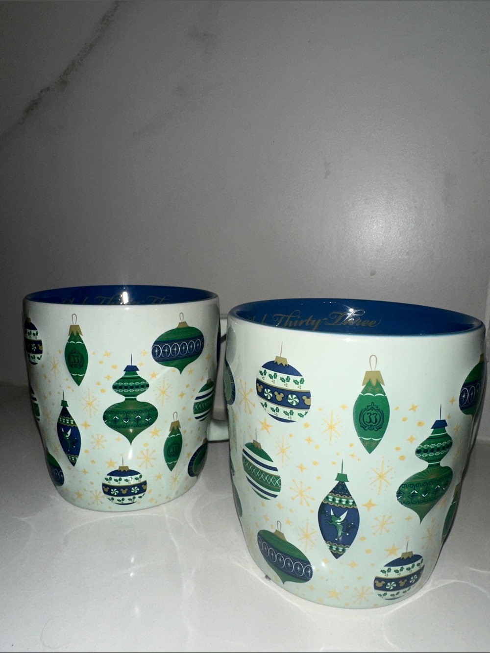 Disney Club 33 Holiday Mugs